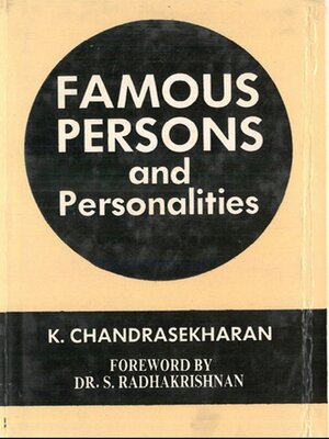cover image of Famous Persons and Personalities